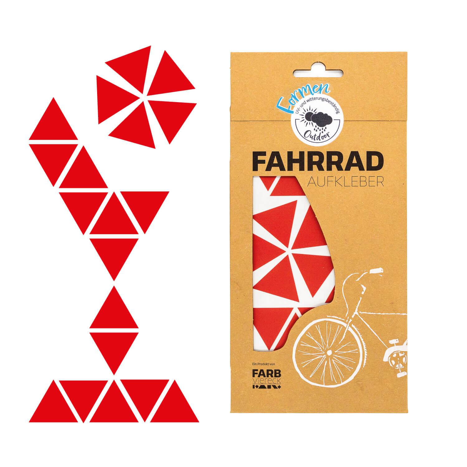 YIXANNX 5 Stück Fahrradaufkleber Fahrradrahmenschu Produktbild-Vorschau 3