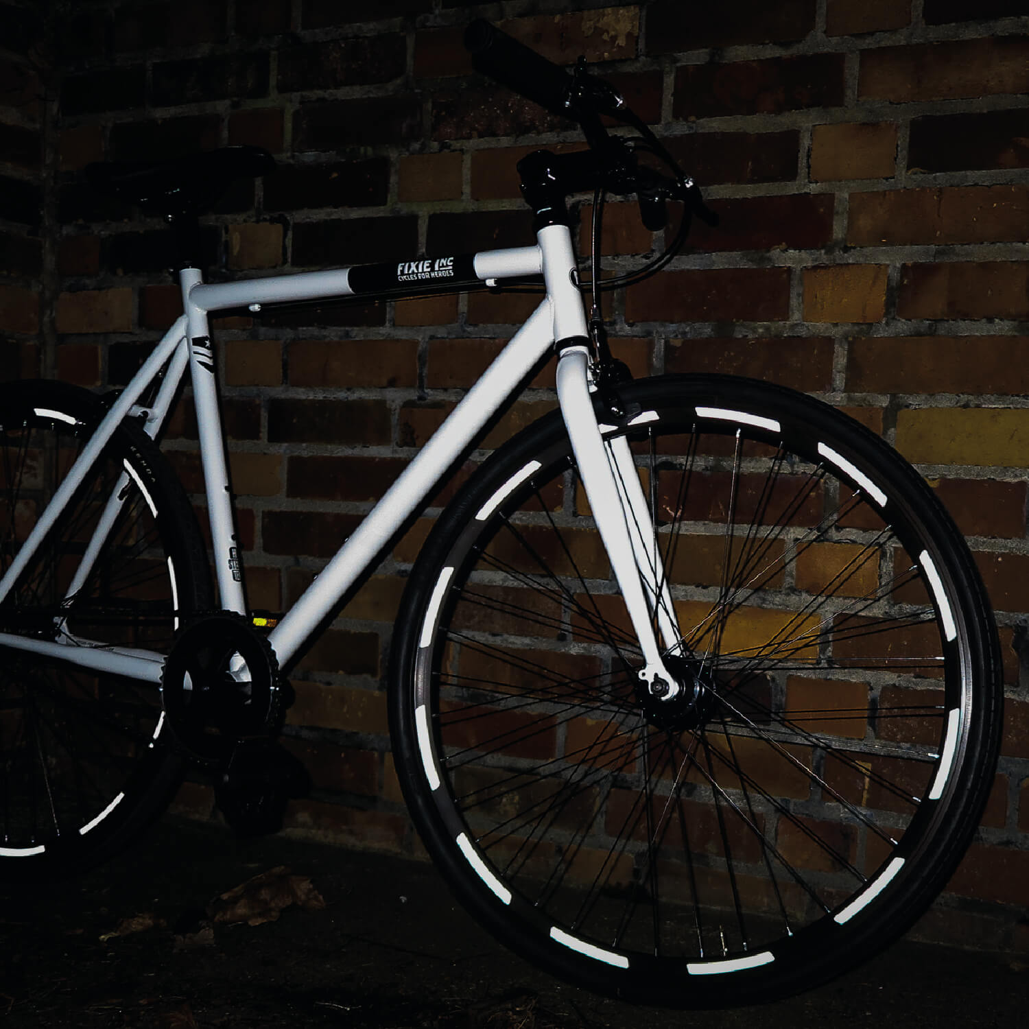 Laufrad Reflex silber glanz