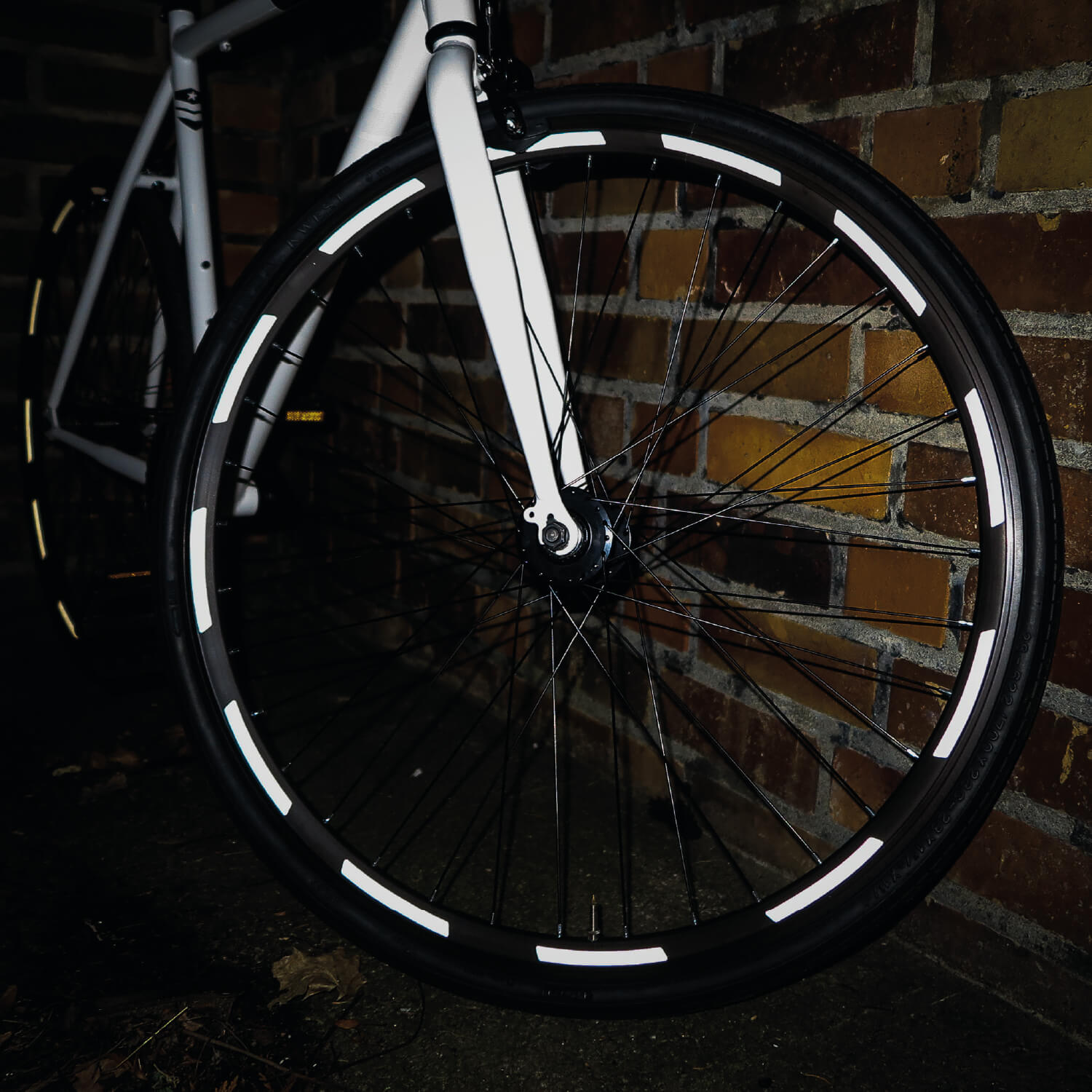 Laufrad Reflex silber glanz