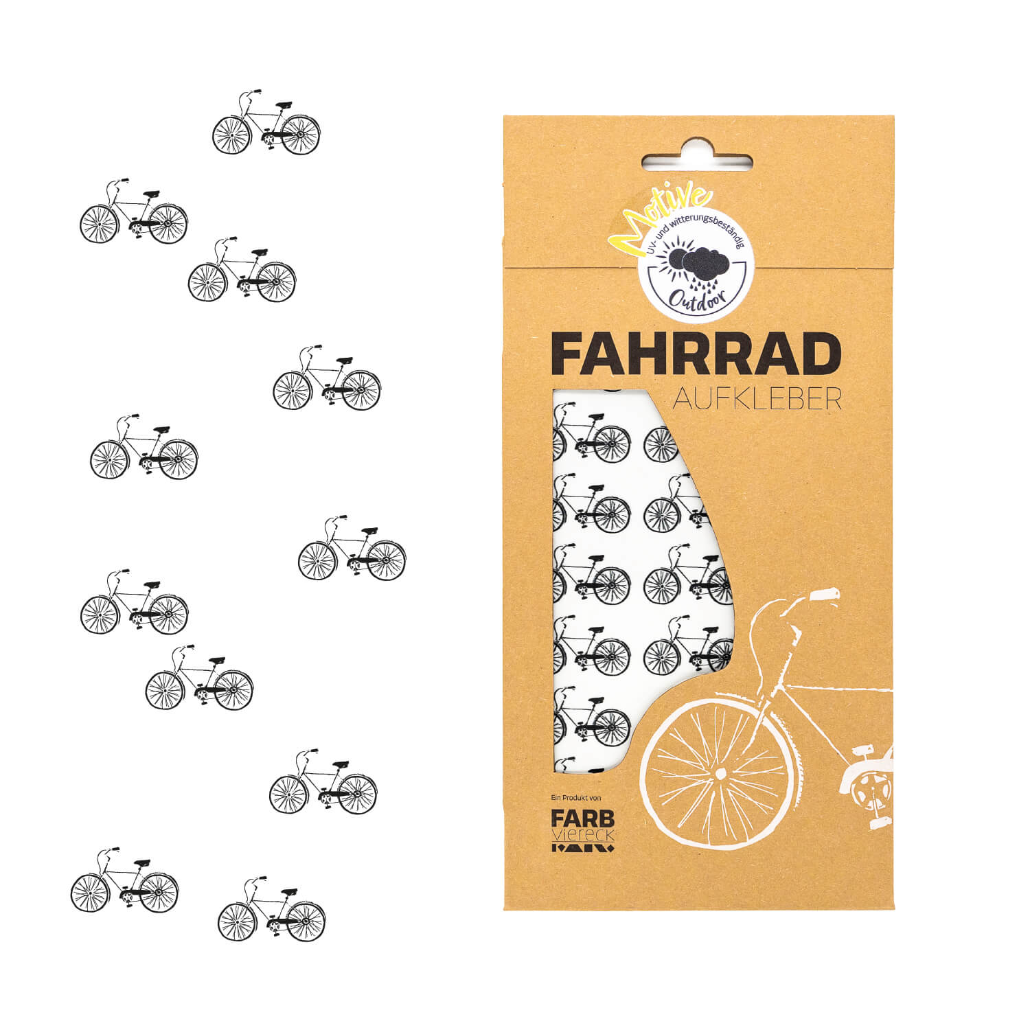 Fahrrad Farbviereck